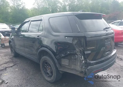 2017 Ford Police Interceptor from USA, damaged, VIN 1FM5K8ARXHGD57454